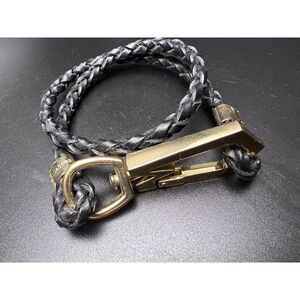 Michael Kors Braided Leather Bracelet